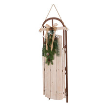 Load image into Gallery viewer, 38.00&quot;H Wooden Sleigh Porch Sign
