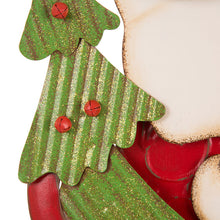 Load image into Gallery viewer, 36.02&quot;H Metal Santa Yard Stake or Standing Décor or Wall Décor (Three Function)
