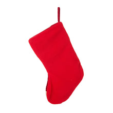 Load image into Gallery viewer, 19&quot; Handmade Hooked Dog Christmas Stocking
