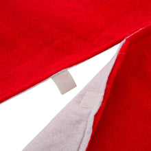 Load image into Gallery viewer, 42&quot;D Red and White Felt  ChristmasTree Skirt
