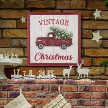 Load image into Gallery viewer, 18.00&quot;L Wooden Truck Wall Décor
