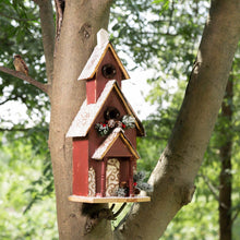 Load image into Gallery viewer, 23.43&quot;H Oversized Wooden Church Birdhouse
