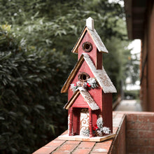 Load image into Gallery viewer, 23.43&quot;H Oversized Wooden Church Birdhouse
