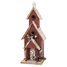 Load image into Gallery viewer, 23.43&quot;H Oversized Wooden Church Birdhouse
