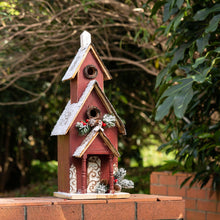 Load image into Gallery viewer, 23.43&quot;H Oversized Wooden Church Birdhouse
