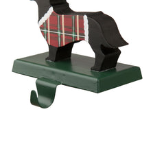 Load image into Gallery viewer, 5.92&quot;H Wooden/Metal Dachhound Stocking Holder
