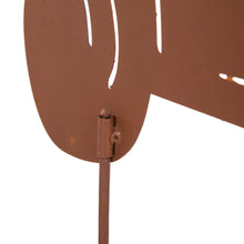 Load image into Gallery viewer, 25&quot;L Metal Rusty Truck Yard Stake or Standing Decor or Hanging Decor
