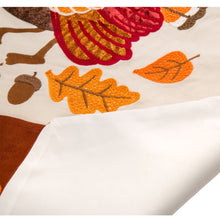 Load image into Gallery viewer, 32&quot;L Cotton Embroidered Turkey Apron
