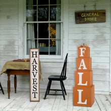 Load image into Gallery viewer, 41.73&quot;H Wooden &quot;HARVEST&quot; Porch Sign
