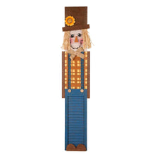 Load image into Gallery viewer, 42&quot;H Wooden Scarecrow Porch Sign
