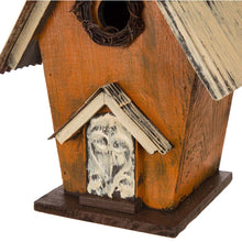 Load image into Gallery viewer, Glitzhome 10.63&quot;H Distressed Wooden Birdhouse
