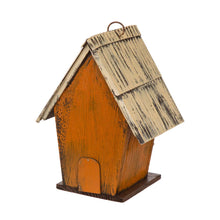 Load image into Gallery viewer, Glitzhome 10.63&quot;H Distressed Wooden Birdhouse
