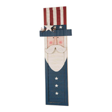 Load image into Gallery viewer, 36&quot;H Wooden/Metal Patriotic Uncle Sam Porch Board Sign
