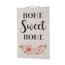 Load image into Gallery viewer, 17.72 H&quot; Wooden &quot;HOME SWEET HOME&quot; Word Sign Wall Décor
