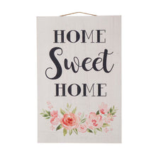 Load image into Gallery viewer, 17.72 H&quot; Wooden &quot;HOME SWEET HOME&quot; Word Sign Wall Décor
