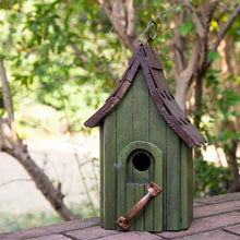 Load image into Gallery viewer, 11.61&quot;H Distressed Wooden Birdhouse
