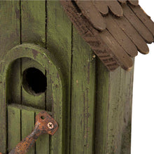 Load image into Gallery viewer, 11.61&quot;H Distressed Wooden Birdhouse
