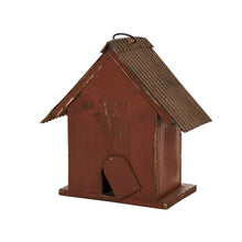 Load image into Gallery viewer, 8.66 Inch Height Distressed Heart Wooden Garden Birdhouse
