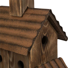 Load image into Gallery viewer, 24.02&quot;H Extra-Large Rustic Wood Natural Birdhouse
