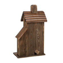Load image into Gallery viewer, 24.02&quot;H Extra-Large Rustic Wood Natural Birdhouse
