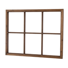 Load image into Gallery viewer, 28&#39;&#39;L*22&quot;H Wooden Window Frame
