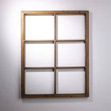 Load image into Gallery viewer, 28&#39;&#39;L*22&quot;H Wooden Window Frame
