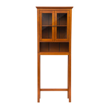 Load image into Gallery viewer, 68.25&quot;H Wooden Bathroom Free Standing Storage Cabinet Spacesaver
