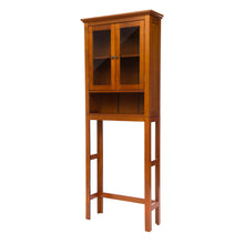 Load image into Gallery viewer, 68.25&quot;H Wooden Bathroom Free Standing Storage Cabinet Spacesaver
