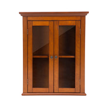 Load image into Gallery viewer, Wooden Bathroom Wall Mounted Storage Cabinet with Double Doors
