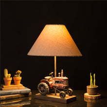 Load image into Gallery viewer, Farmhouse Truck 18.9&#39;&#39;H Polyresin Farmhouse Truck Table Lamp with Shade
