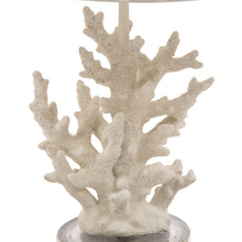 Load image into Gallery viewer, Vintage Style White Coral Novelty Table Lamp with T/C Shade
