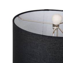 Load image into Gallery viewer, Matte Ceramic Table Lamp w/linen shade
