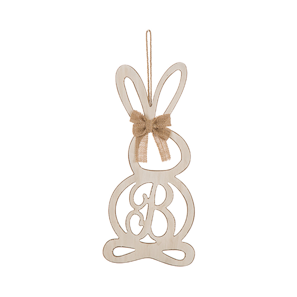 Handcrafted Wooden Monogram 