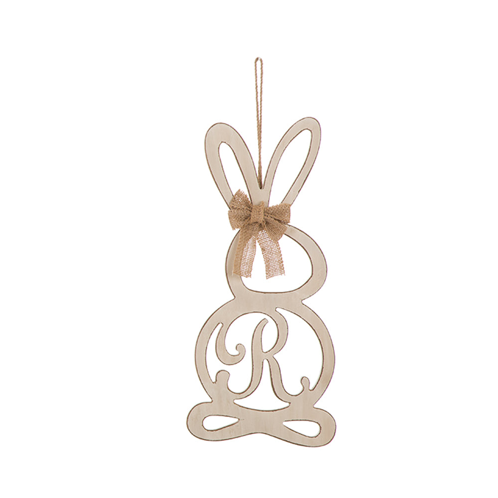 Handcrafted Wooden Monogram 