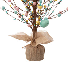 Load image into Gallery viewer, 18&quot;H Easter Table Tree with Multicolor Easter Eggs
