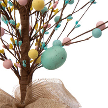 Load image into Gallery viewer, 18&quot;H Easter Table Tree with Multicolor Easter Eggs
