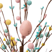 Load image into Gallery viewer, 18&quot;H Easter Table Tree with Multicolor Easter Eggs
