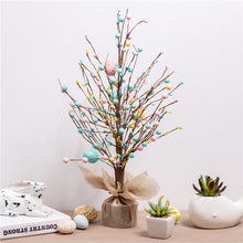 Load image into Gallery viewer, 18&quot;H Easter Table Tree with Multicolor Easter Eggs
