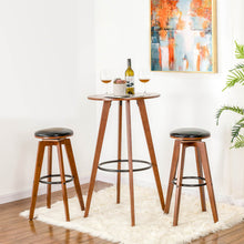 Load image into Gallery viewer, 40.25&quot;H Bamboo Round Bar Table
