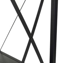 Load image into Gallery viewer, 43.25&quot;L Modern Industrial Black Wood/Metal Console Table
