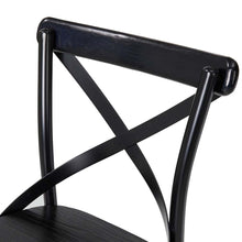 Load image into Gallery viewer, Set of 2 Black Steel Bar Chairs and a Round Top Pub Table (3-Piece)
