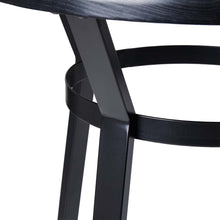 Load image into Gallery viewer, Set of 2 Black Steel Bar Chairs and a Round Top Pub Table (3-Piece)
