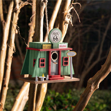 Load image into Gallery viewer, 9.45&quot;L Wooden Truck-Shop Birdhouse
