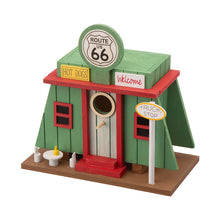 Load image into Gallery viewer, 9.45&quot;L Wooden Truck-Shop Birdhouse
