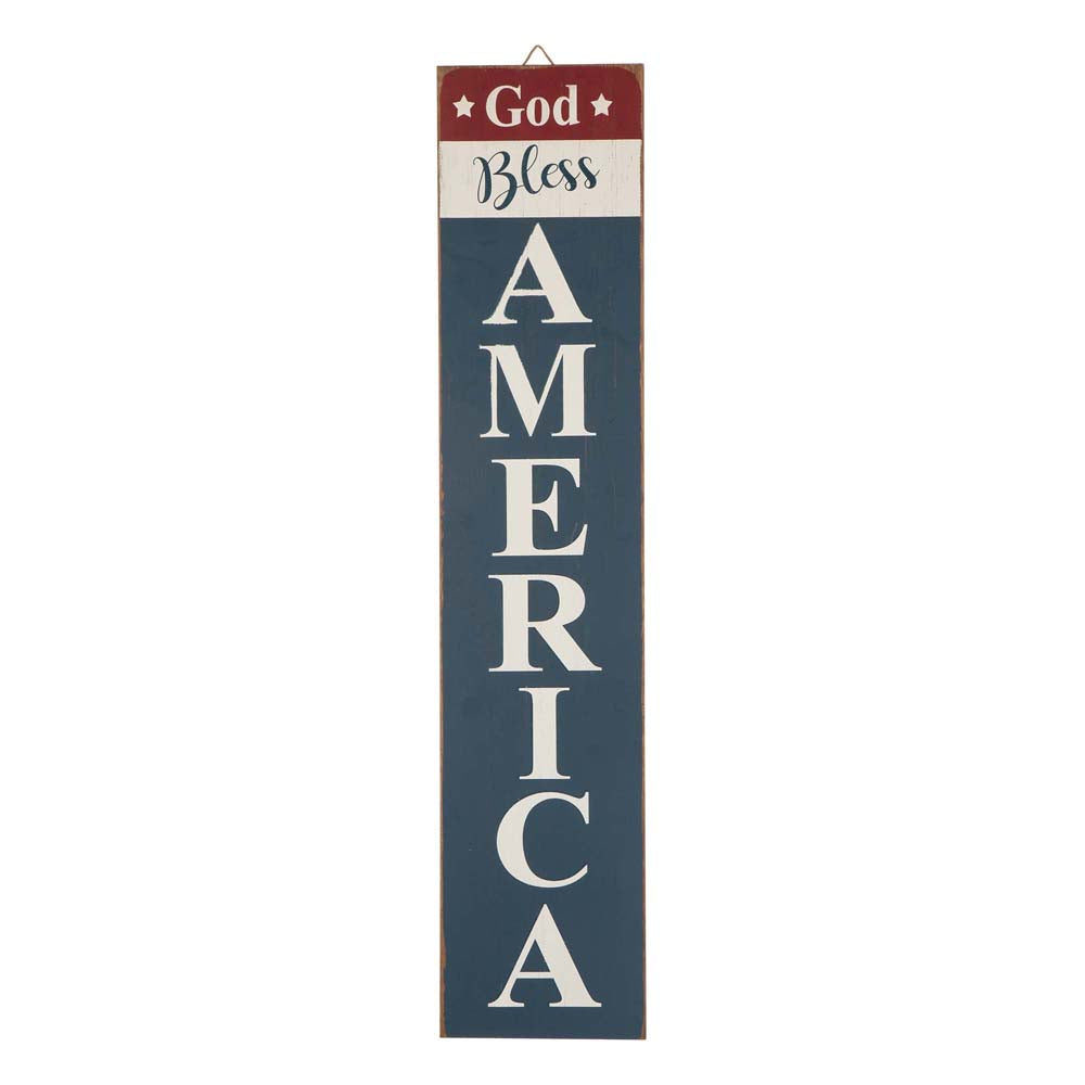 Wooden Patriotic Word 