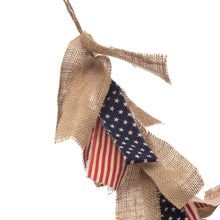 Load image into Gallery viewer, 72&quot;L Americana Fabric Garland
