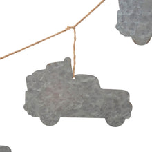 Load image into Gallery viewer, 72&quot;L Patriotic Galvanized Truck Garland
