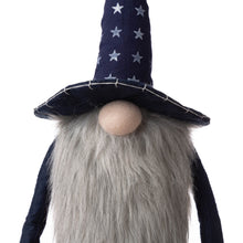 Load image into Gallery viewer, 28&quot;H Fabric Patriotic Gnome Standing Décor
