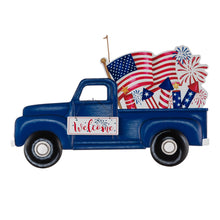 Load image into Gallery viewer, 24&quot;L Metal Patriotic Truck Yard Stake or Wall Décor
