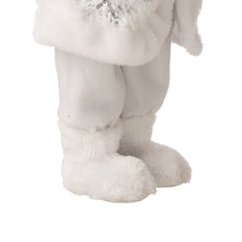 Load image into Gallery viewer, 18&quot;H Christmas Santa Figurine With White Faux Fur Suit
